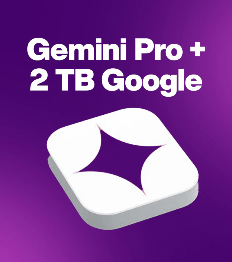 Gemini Pro + 2 Tb Google Gemini Pro + 2TB Google One Storage for 1 Year | Google AI Pro - Image 1